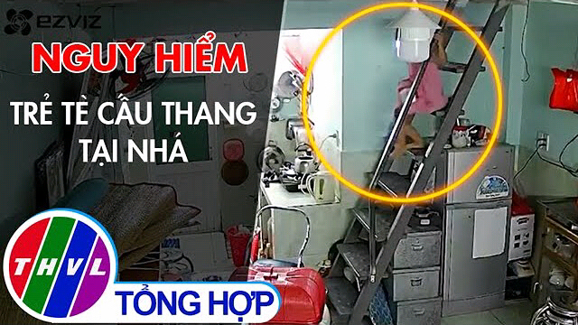 TRE TE CAU THANG TAI NHA