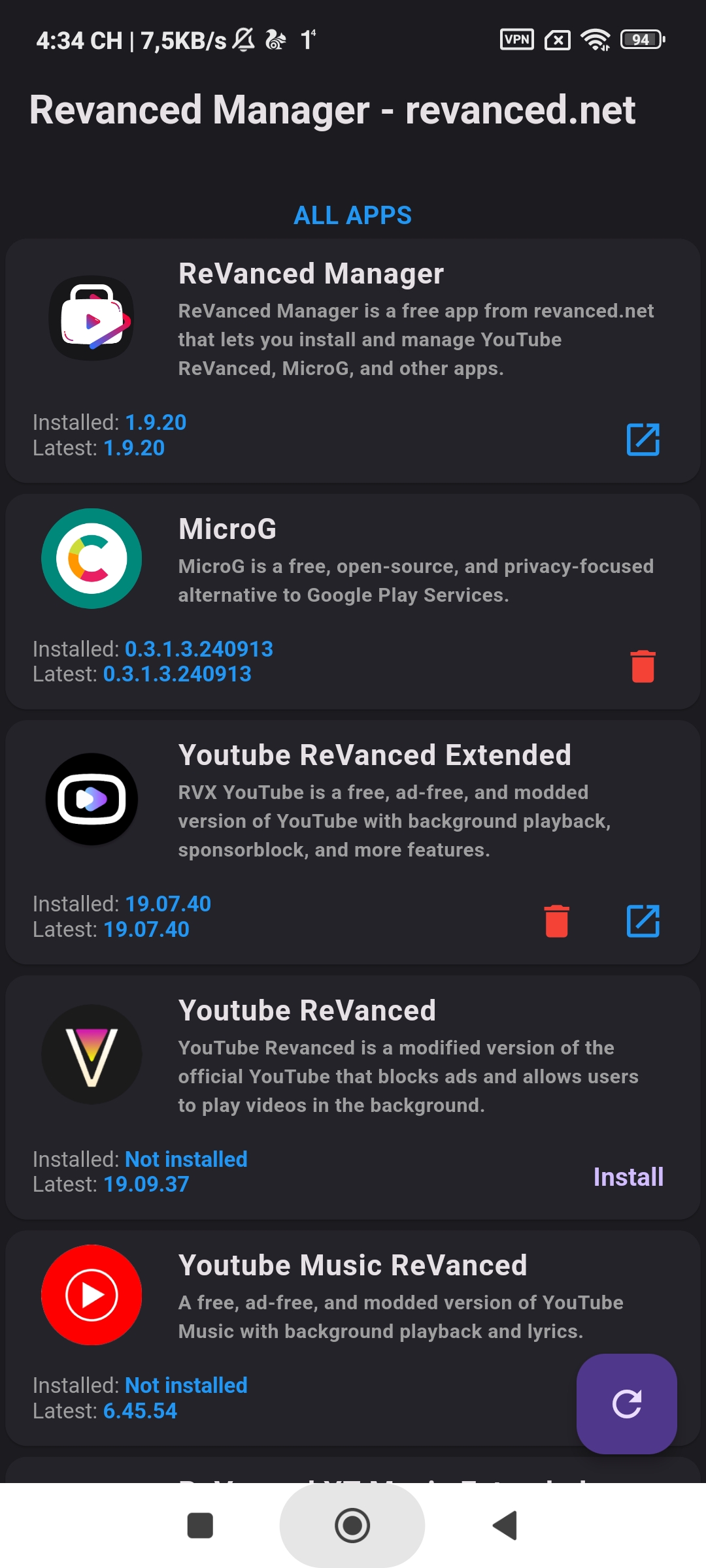 Screenshot 2024 03 30 16 34 07 858 com.revanced.net.revancedmanager